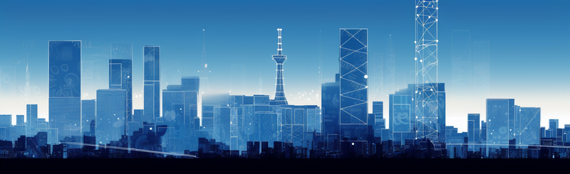 城市建筑科技手绘场景,插画/手绘图,插画/手绘图库,插画/手绘图下载,插画/手绘